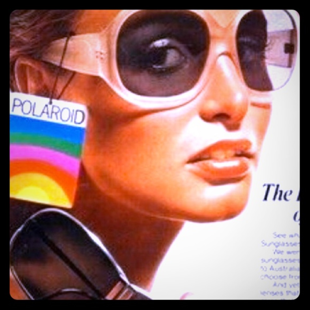 POLAROID SUNGLASSES 1970’s era.